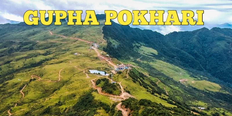 Gupha Pokhari in Drone Photo